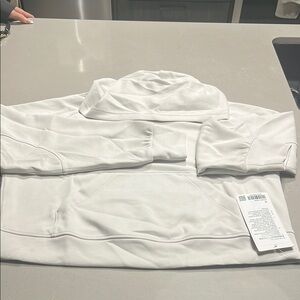 lululemon athletica softstream hoodie size 10 bone new with tags